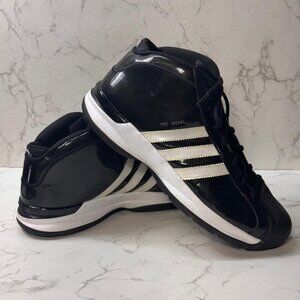 Adidas Pro Model 2G Men's Size 14 Black White High Shoes Sneakers G06296